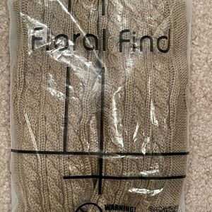 Cable Knit Knee High Winter Boot Socks-NWT